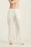 Pantalon Jim Flower All Over Blanc - Martin Martin Paris