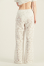 Pantalon Jim Flower All Over Blanc - Martin Martin Paris