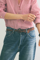 Chemise Boy rayures rouge / blanc