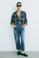 Chemise Boy Bleu à carreaux - Martin Martin Paris 