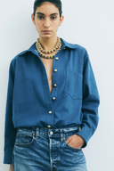 Chemise Boy Denim Bleu - Martin Martin Paris