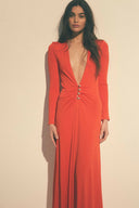 Barbara dress rouge