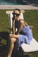 Ensemble Pam-Jo rayures marine / blanc