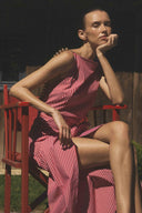 Ensemble Pam-Jo rayures rouge / blanc