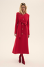 Manteau Margot Rouge - Martin Martin Paris