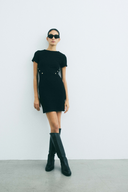 Robe Mini Turli Noir - Martin Martin Paris