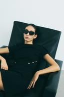 Robe Mini Turli Noir - Martin Martin Paris