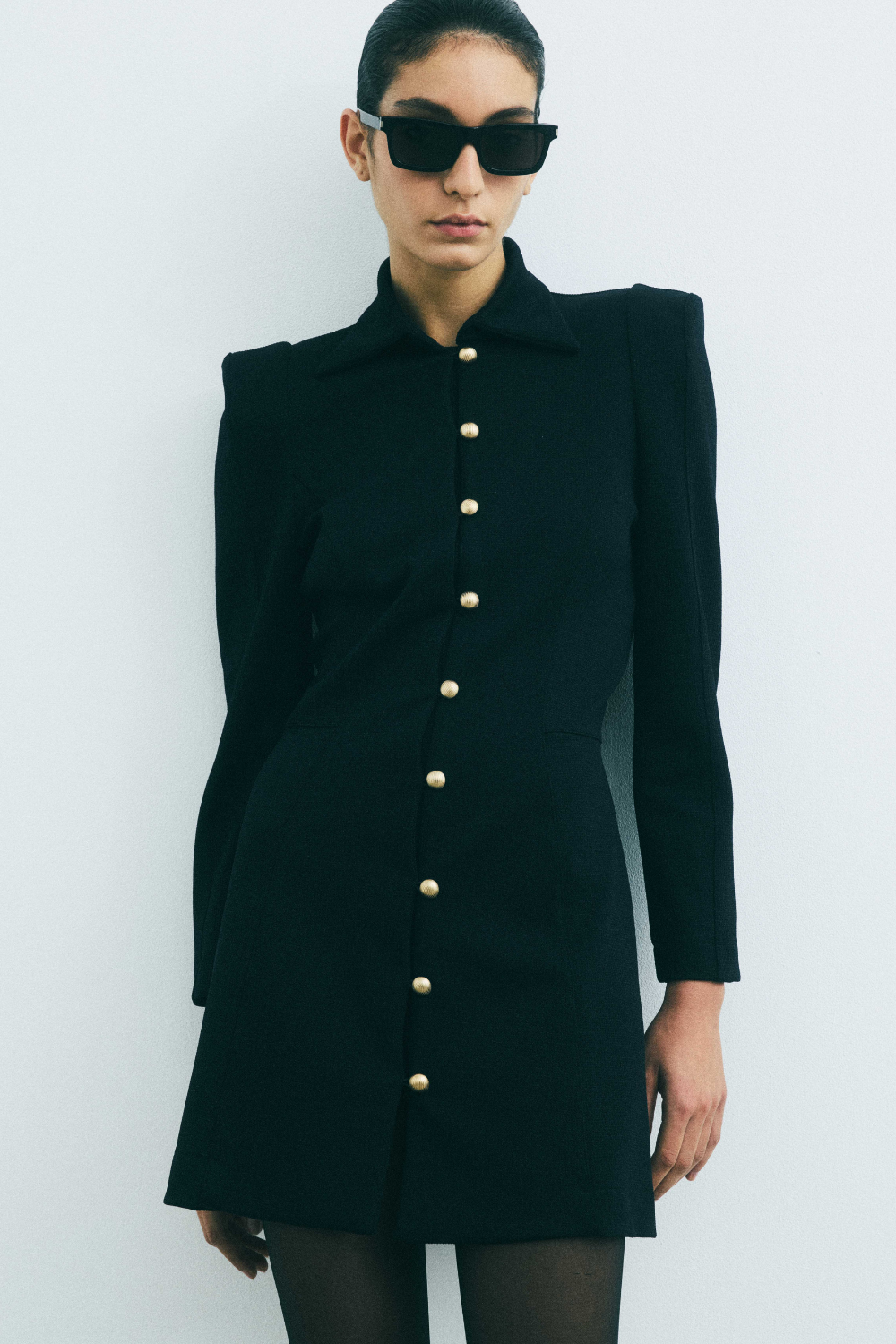 Robe Brigitte Marine - Martin Martin Paris