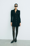 Robe Brigitte Marine - Martin Martin Paris