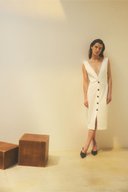 Robe Josee Ivoire - Martin Martin Paris