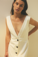 Robe Josee Ivoire - Martin Martin Paris