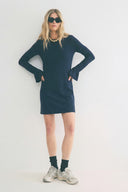 Robe Anne bleu marine