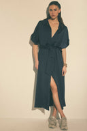 Constance dress bleu marine