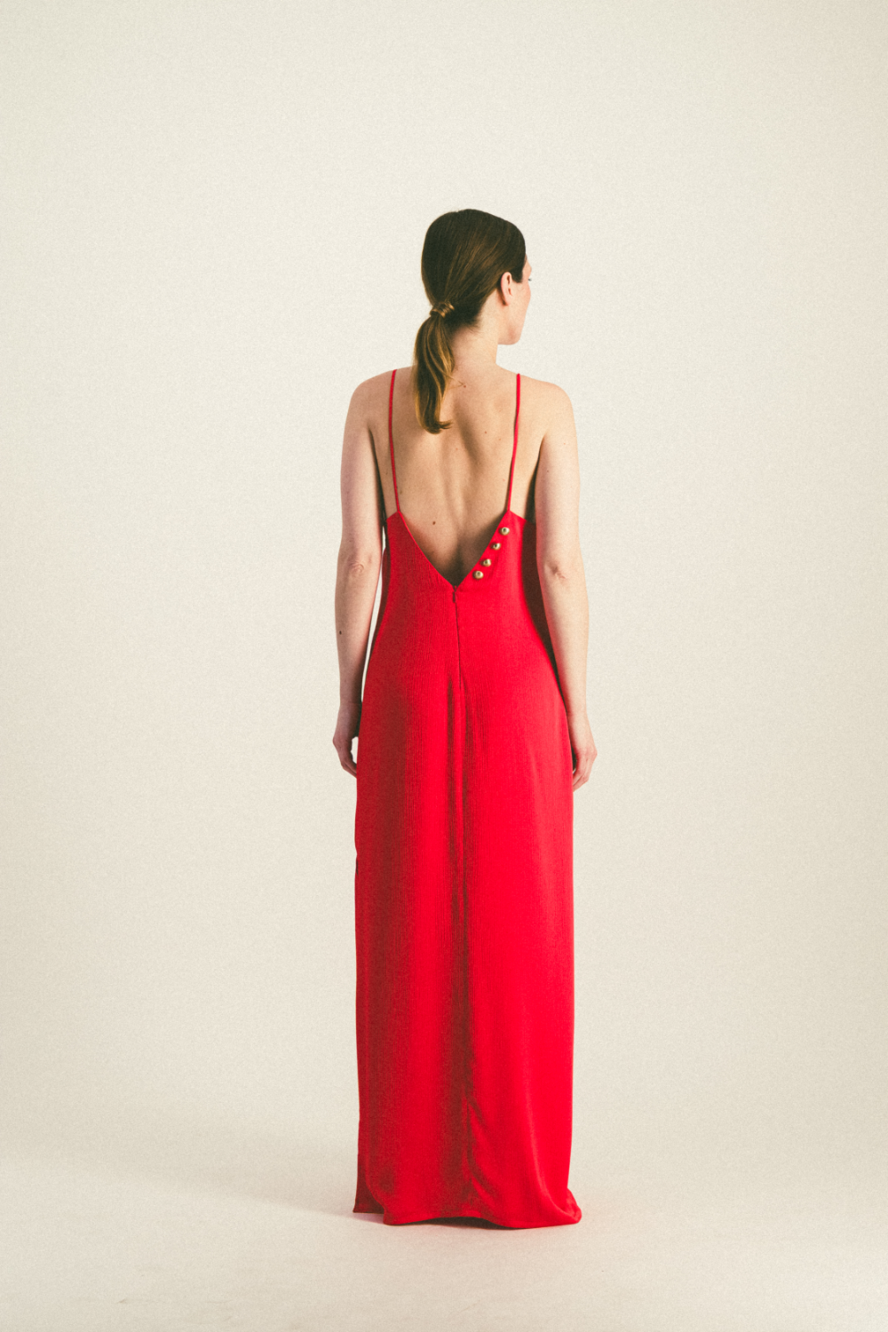 Robe Elisabeth Rouge - Martin Martin Paris