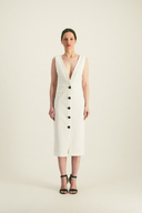 Robe Josée Ivoire - Martin Martin Paris