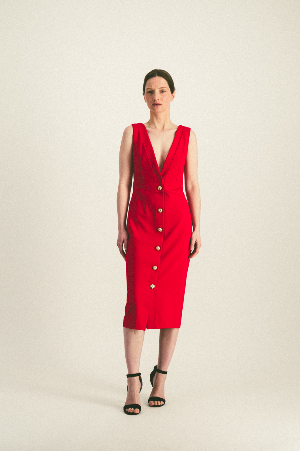 Robe Josée Rouge - Martin Martin Paris