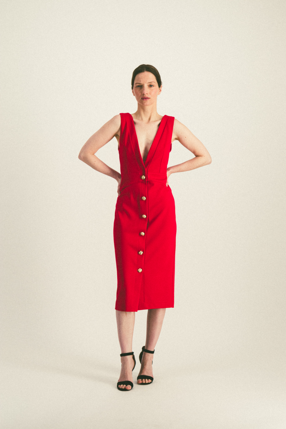 Robe Josée Rouge - Martin Martin Paris