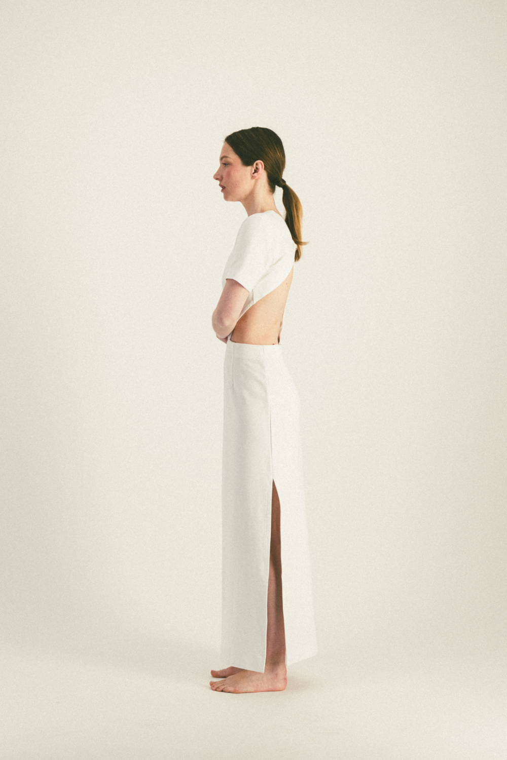 Robe Klyde Blanc - Martin Martin Paris