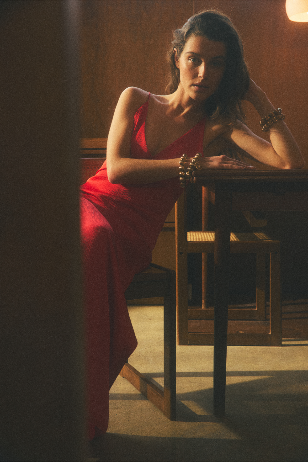 Robe Elisabeth Rouge - Martin Martin Paris