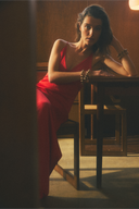 Robe Elisabeth Rouge - Martin Martin Paris