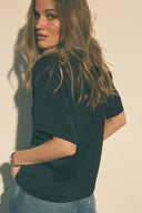 Lili top bleu marine