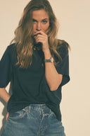 Lili top bleu marine