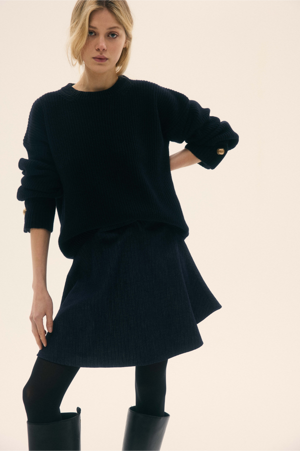 Jupe Vicky Marine - Martin Martin Paris