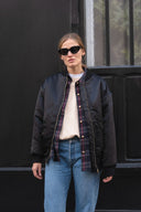 Bombers Johnny Noir Satin