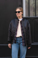 Bombers Johnny Noir Satin