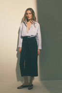 Ensemble Boy rayures ciel / rose - Jo marine