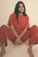 Ensemble Lili-Jim orange