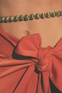 Jo skirt rouge orangé