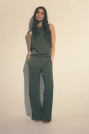 Jim pants crepe kaki