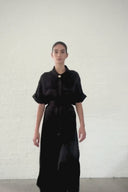 Robe Constance Plumetis Noire - Martin Martin Paris