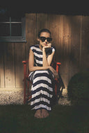 Robe Roma rayures