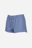 Short roméo rayures marine / blanc