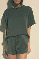 Romeo short kaki