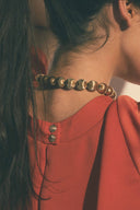 Lili top rouge orangé