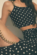 Ophélie tank top pois