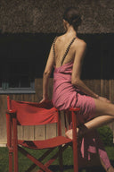Top Pam rayures rouge / blanc